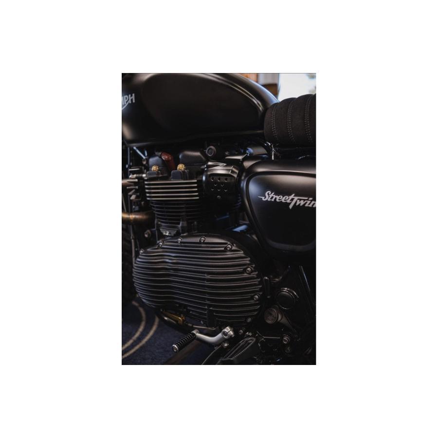 Motone(モートーン) シフトペダルペグ ロングタイプ リブ ブラック T100/T120 (02-25) SpeedTwin900 (16-25) スクランブラー Scrambler900 (17-25) GSS006 |  | 04