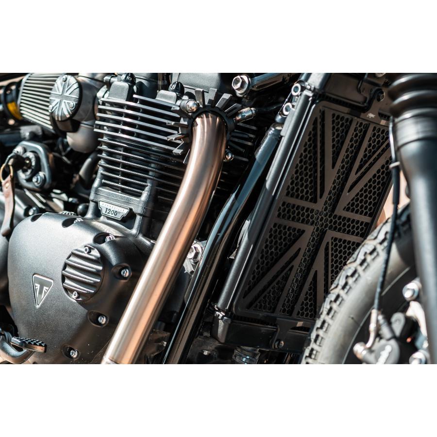 Motone(モートーン) ラジエターガード ユニオンジャック ボンネビル Bobber (17-25) Speedmaster (18-25) KNS002 |  | 02