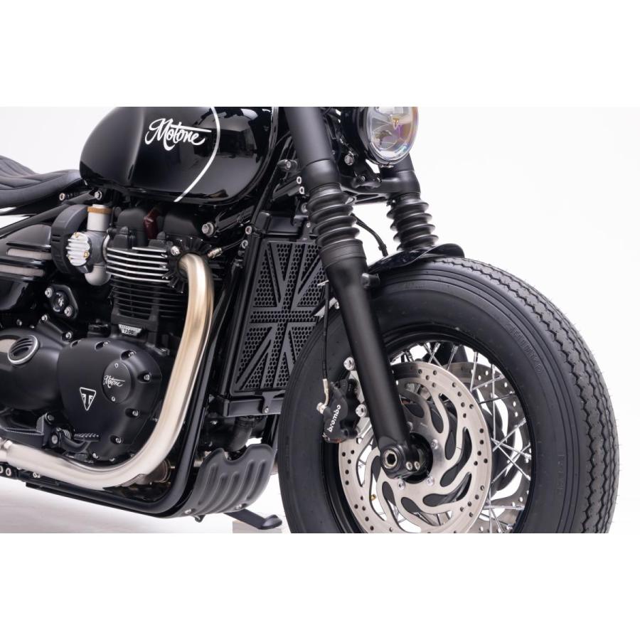 モートーン ラジエターガード ユニオンジャック Bonneville Bobber  Speedmaster KNS002 |  | 02