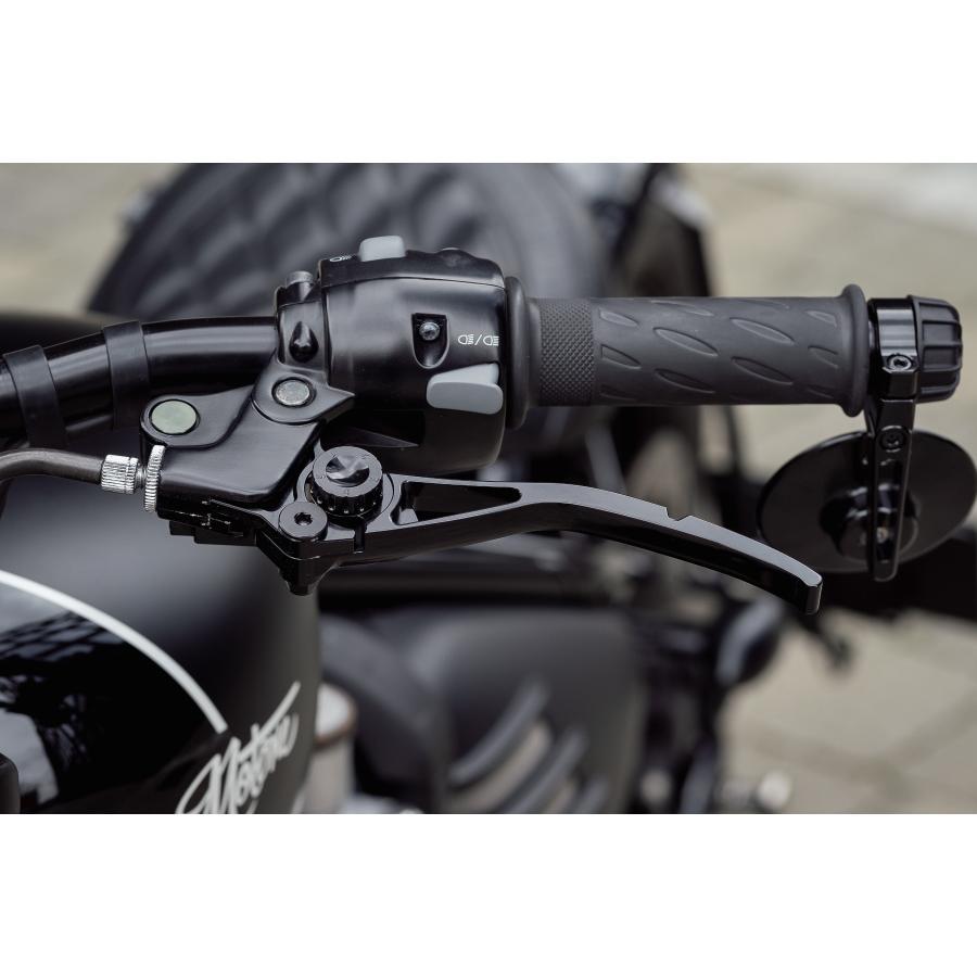Motone(モートーン) レバーセット PIKE アルミ ブラック T100/T120 (05-25) SpeedTwin900 (16-24) スクランブラー Scrambler900 (06-25) LVR001 |  | 03
