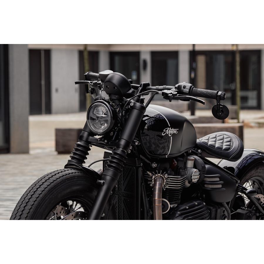 Motone(モートーン) レバーセット PIKE アルミ ブラック T100/T120 (05-25) SpeedTwin900 (16-24) スクランブラー Scrambler900 (06-25) LVR001 |  | 05