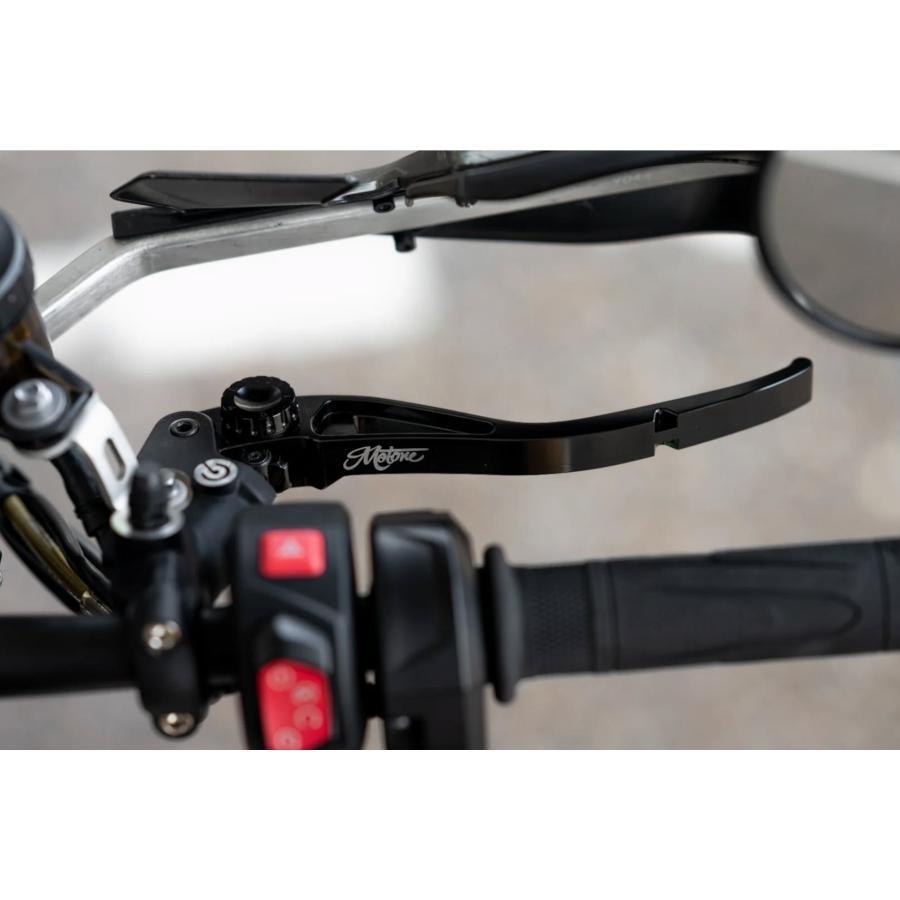 Motone(モートーン) レバーセット PIKE アルミ ブラック スラクストン Thruxton R/RS (19-24) SpeedTwin1200 (19-24) LVR002 |  | 02
