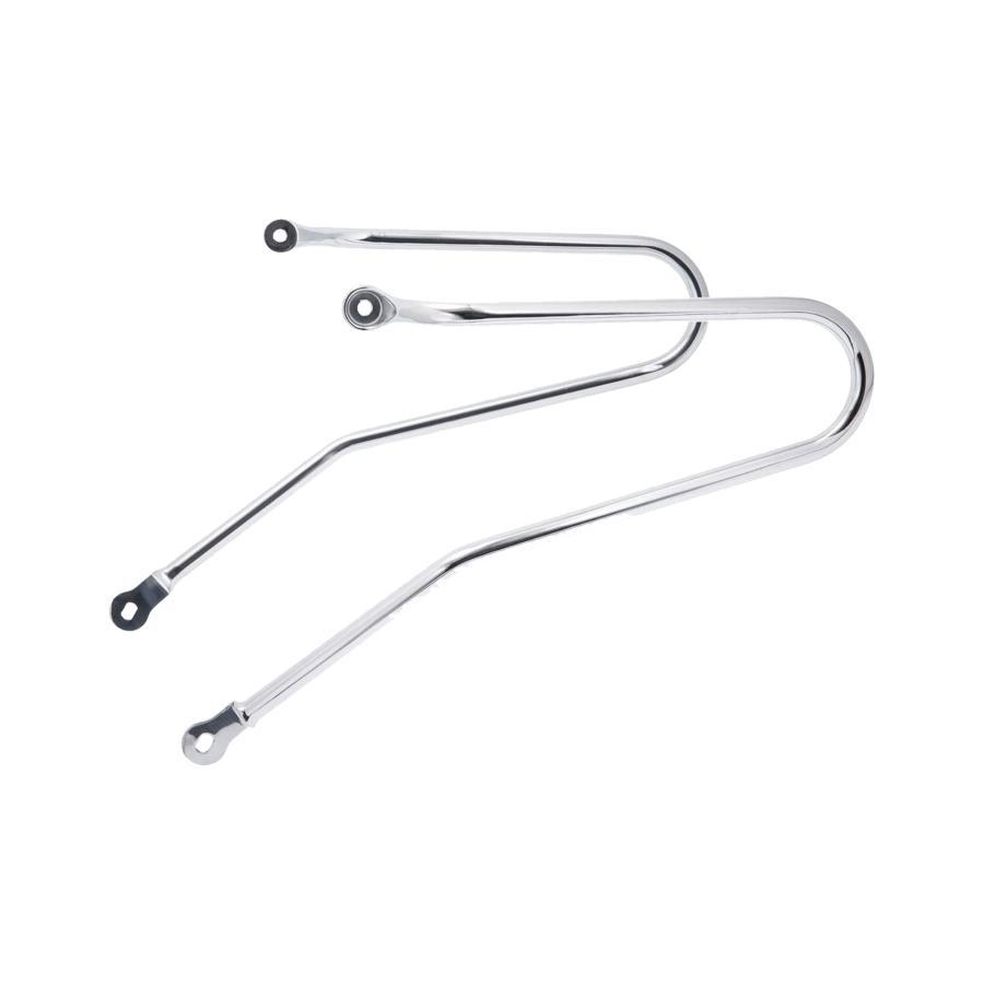 Motone(モートーン) サドルバッグサポート 左右 ポリッシュ T100/T120 (16-25) Street Twin/Speed Twin 900 (16-24) MCB001 | 