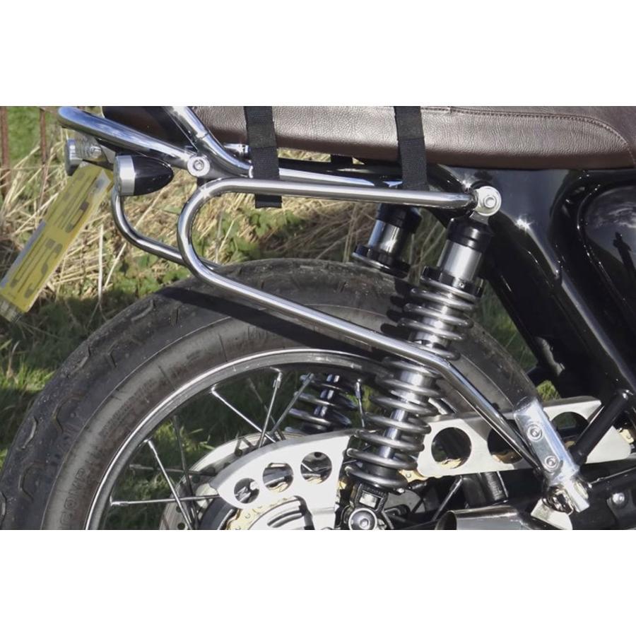 Motone(モートーン) サドルバッグサポート 左右 ポリッシュ T100/T120 (16-25) Street Twin/Speed Twin 900 (16-24) MCB001 |  | 03