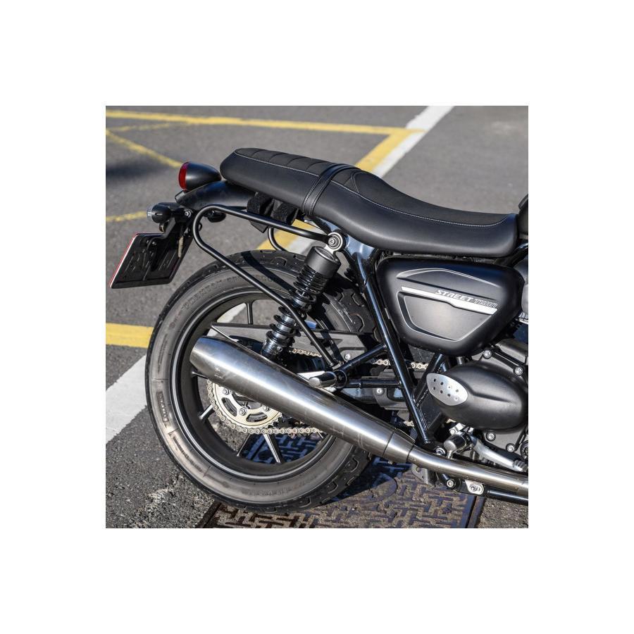 Motone(モートーン) サドルバッグサポート 左右 ブラック T100/T120 (16-25) Street Twin/Speed Twin 900 (16-24) MCB002 |  | 01