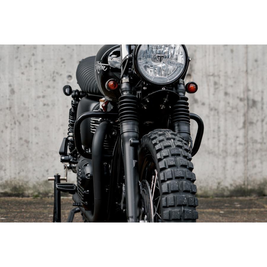 Motone(モートーン) エンジンガード CRAIG ステンレス ブラック T100 (17-22) T120 (16-22) Street Twin (16-22) MCB018 |  | 02
