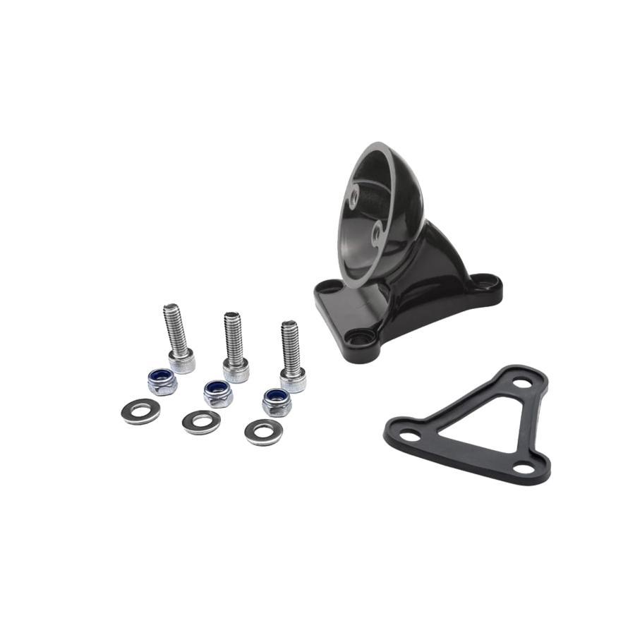 Motone(モートーン) テールライトマウント ブラック 丸型テールライト用 MEL012 | 