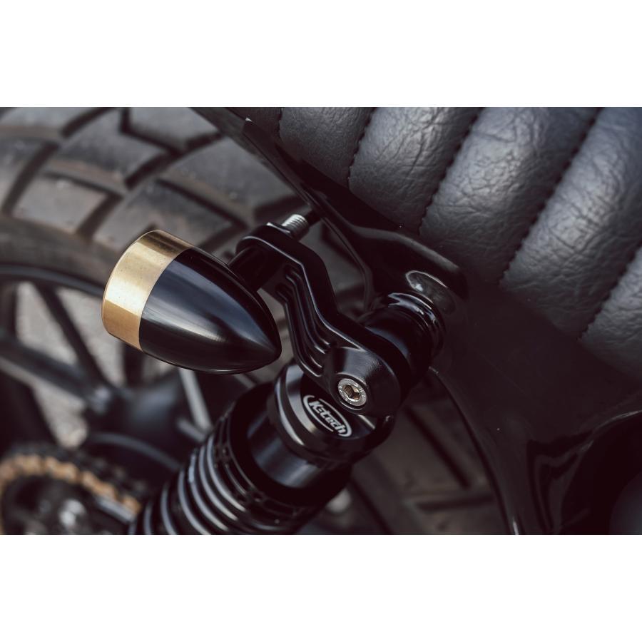 Motone(モートーン) リアウインカーステー TRILINE リアショックマウント M8/M10用 ブラック T100/T120 SpeedTwin900 スクランブラー900 |  | 03