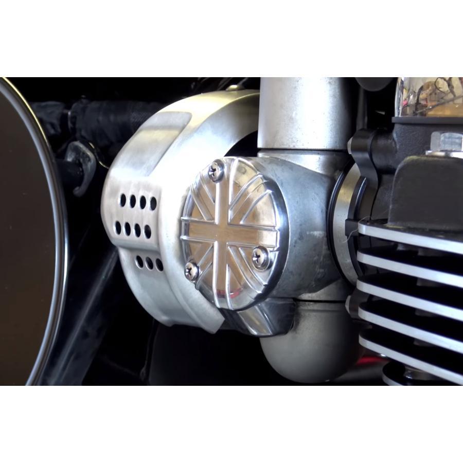 Motone(モートーン) スロットルボディカバー ユニオンジャック ポリッシュ T120 (16-25) スラクストン Thruxton1200/R/RS (16-24) Bobber (17-25) MMU008 |  | 03