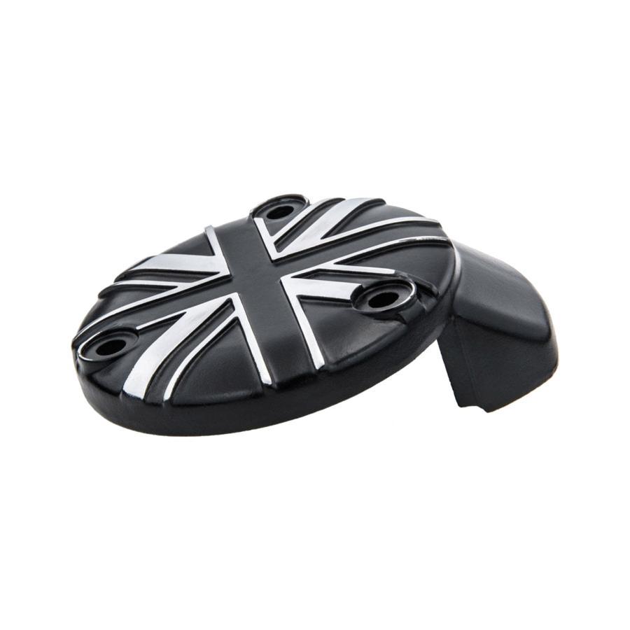 Motone(モートーン) スロットルボディカバー ユニオンジャック ブラック/ポリッシュ T120 (16-25) スラクストン 1200/R/RS (16-24) Bobber (17-25) MMU009 |  | 07