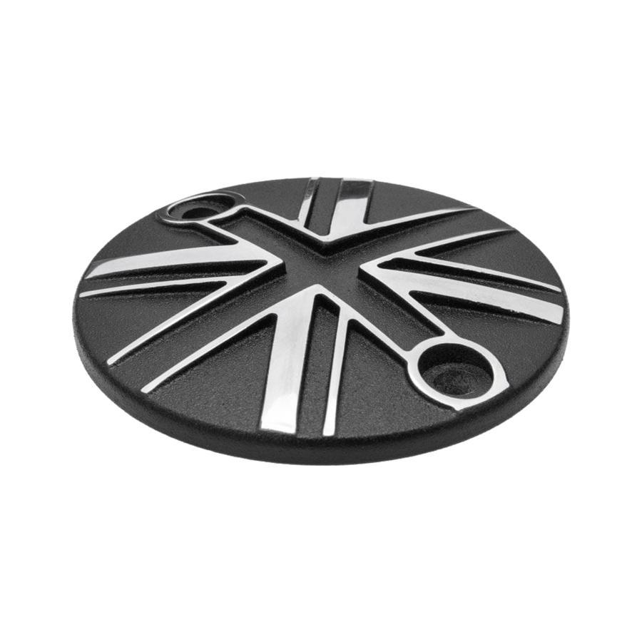 Motone(モートーン) ジェネレーターバッジ ユニオンジャック ブラック/ポリッシュ T100/T120 (16-25) SpeedTwin900 (16-25) スクランブラー900 (17-25) MMU021 |  | 06