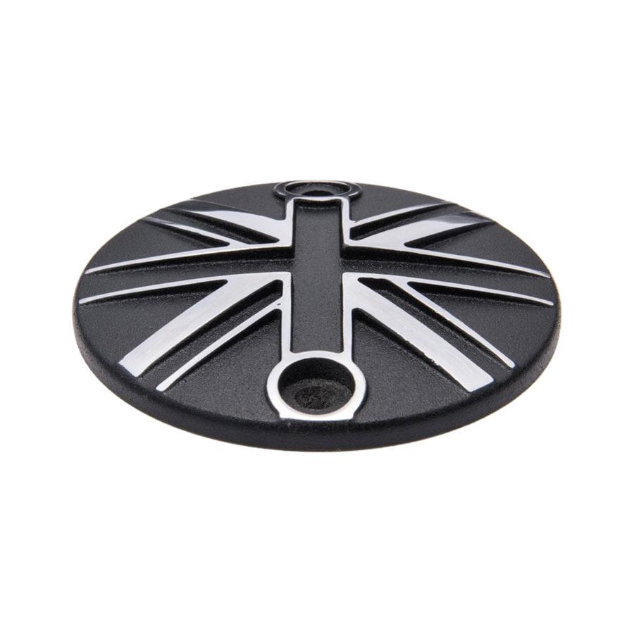 Motone(モートーン) ジェネレーターバッジ ユニオンジャック ブラック/ポリッシュ T100/T120 (16-25) SpeedTwin900 (16-25) スクランブラー900 (17-25) MMU021 |  | 07