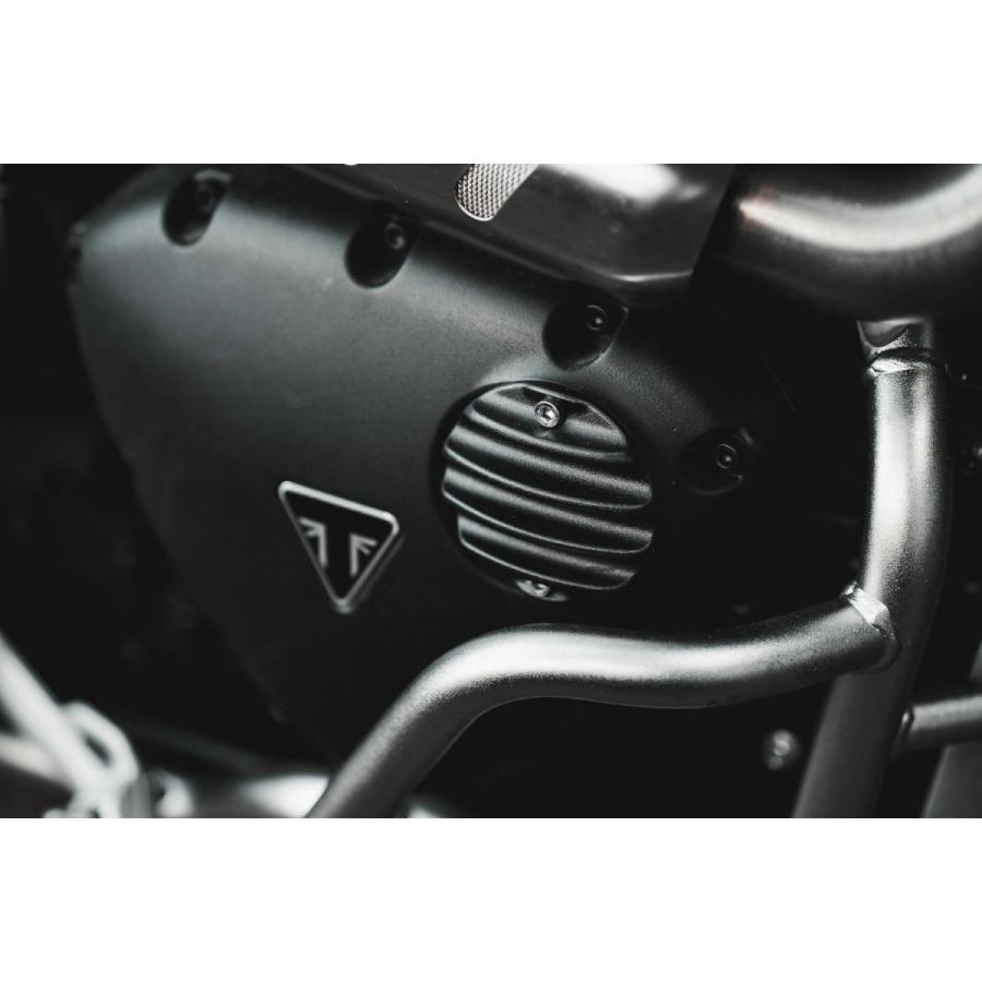 Motone(モートーン) ジェネレーターバッジ リブ ブラック T100/T120 (16-25) SpeedTwin900 (16-25) スクランブラー Scrambler900 (17-25) MMU027 |  | 01