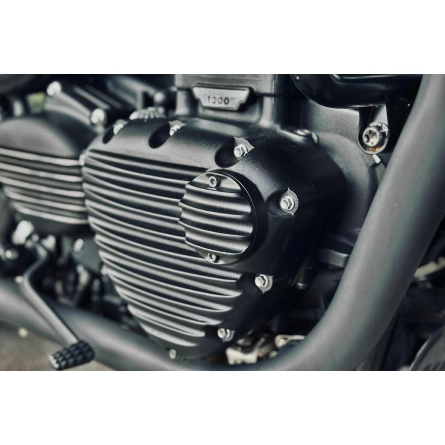 Motone(モートーン) ジェネレーターバッジ リブ ブラック T100/T120 (16-25) SpeedTwin900 (16-25) スクランブラー Scrambler900 (17-25) MMU027 |  | 03