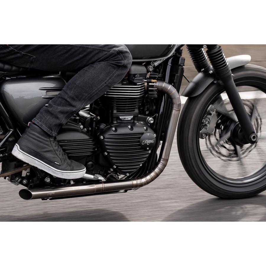 Motone(モートーン) ジェネレーターバッジ Motoneロゴ ブラック/ポリッシュ T100/T120 (16-25) SpeedTwin900 (16-25) スクランブラー900 (17-25) MMU029 |  | 05