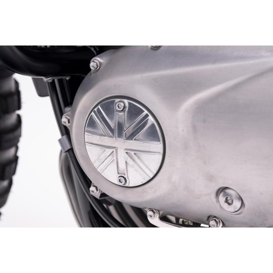 Motone(モートーン) クラッチバッジ ユニオンジャック ポリッシュ T100/T120 (16-25) SpeedTwin900 (16-25) スクランブラー Scrambler900 (17-25) MMU030 |  | 01