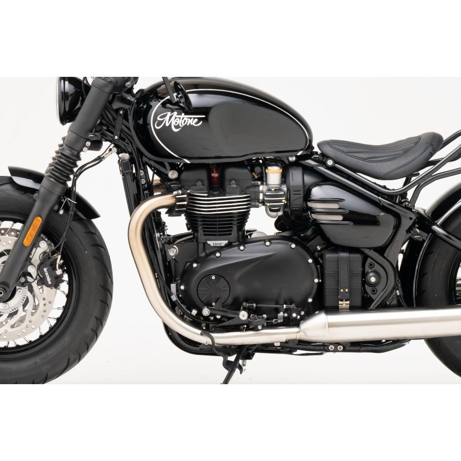 Motone(モートーン) クラッチバッジ ユニオンジャック ブラック T100/T120 (16-25) SpeedTwin900 (16-25) スクランブラー Scrambler900 (17-25) MMU032 |  | 04