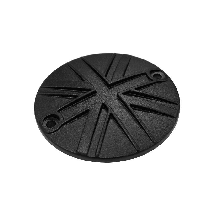 Motone(モートーン) クラッチバッジ ユニオンジャック ブラック T100/T120 (16-25) SpeedTwin900 (16-25) スクランブラー Scrambler900 (17-25) MMU032 |  | 07