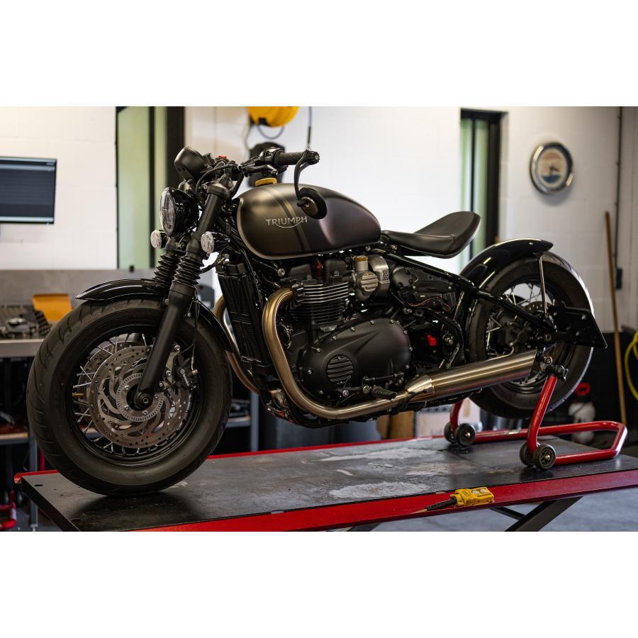 Motone(モートーン) クラッチバッジ リブ ブラック T100/T120 (16-25) SpeedTwin900 (16-25) スクランブラー Scrambler900 (17-25) MMU037 |  | 03