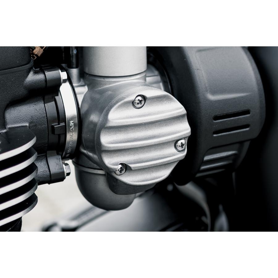 Motone(モートーン) スロットルボディカバー リブ ブラスト T120 (16-25) スラクストン Thruxton1200/R/RS (16-24) Bobber (17-25) MMU056 |  | 01