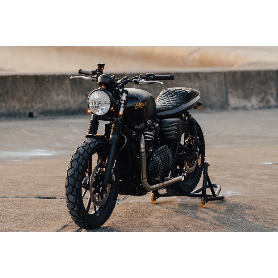 Motone(モートーン) クラッチカバー リブ アルミ ブラック T100/T120 (16-25) SpeedTwin900 (16-24) スクランブラー Scrambler900 (17-25) MMU062 |  | 04