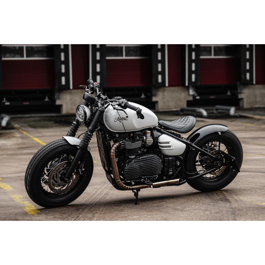 Motone(モートーン) クラッチカバー リブ アルミ ブラック T100/T120 (16-25) SpeedTwin900 (16-24) スクランブラー Scrambler900 (17-25) MMU062 |  | 05