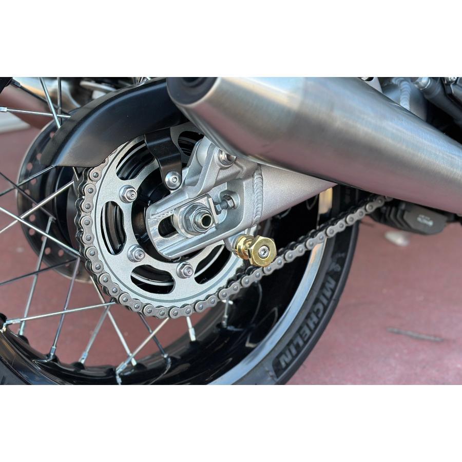 Motone(モートーン) スタンドフックボルト ブラス スラクストン Thruxton1200 (16-24) Bobber (17-25) SpeedTwin900 (25) MMU067 |  | 02