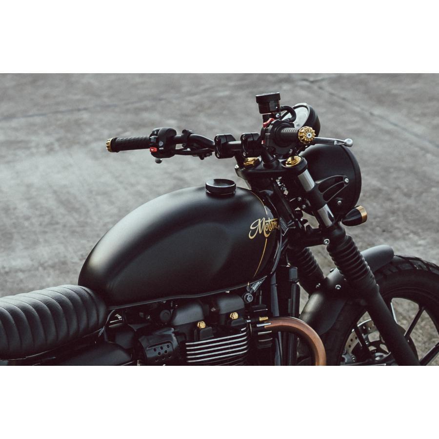 Motone(モートーン) ステムナット BOSS ブラス T100/T120 (16-25) SpeedTwin900 (16-24) スクランブラー Scrambler900 (17-25) MMU068 |  | 04