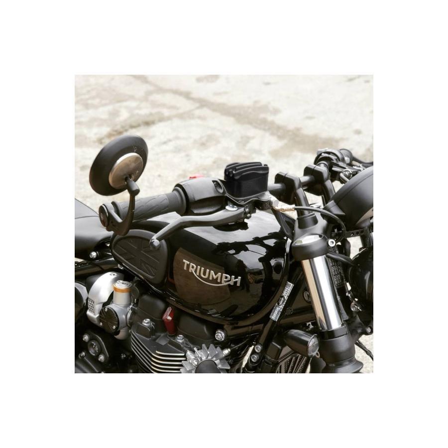 Motone(モートーン) マスターシリンダーキャップ リブ ブラック アルミダイキャスト T100 (02-25) T120 (16-25) Bobber (17-25) Speedmaster (18-25) MMU075 |  | 05