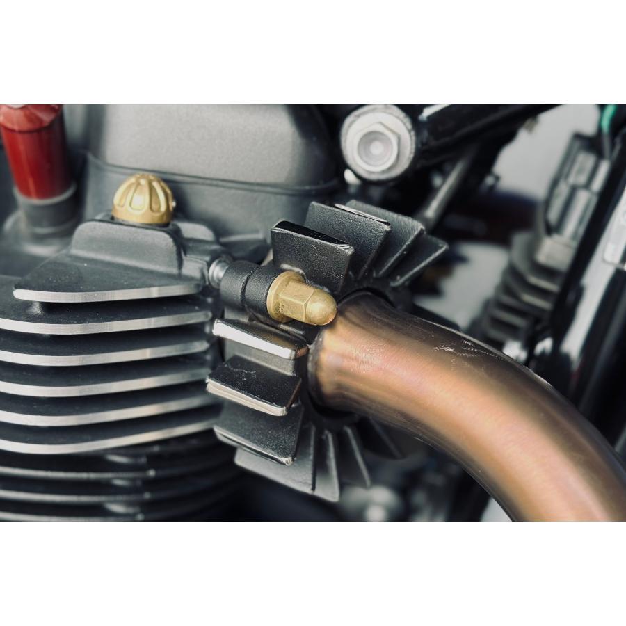 Motone(モートーン) エキゾーストクランプナット ブラス T100/T120 (16-25) SpeedTwin900 (16-24) スクランブラー Scrambler900 (17-25) MMU080 |  | 04