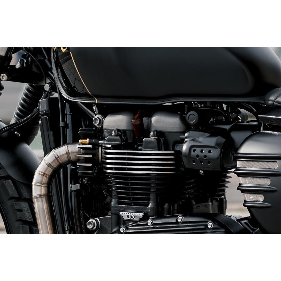 Motone(モートーン) エンジンボルトキャップ ブラック T100/T120 (16-25) SpeedTwin900 (16-25) スクランブラー Scrambler900 (17-25) MMU085 |  | 03