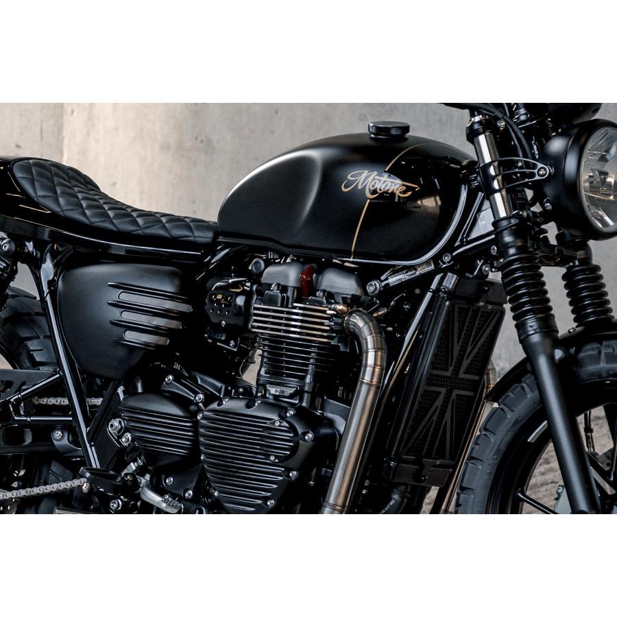 Motone(モートーン) エンジンボルトキャップ ブラック T100/T120 (16-25) SpeedTwin900 (16-25) スクランブラー Scrambler900 (17-25) MMU085 |  | 04