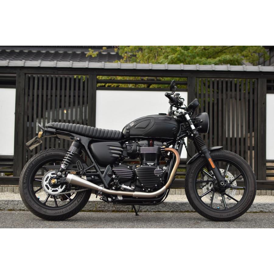 Motone(モートーン) スプロケットカバー リブ ブラック/ポリッシュ T100/T120 (16-25) SpeedTwin900 (16-24) スクランブラー Scrambler900 (17-25) MMU088 |  | 05