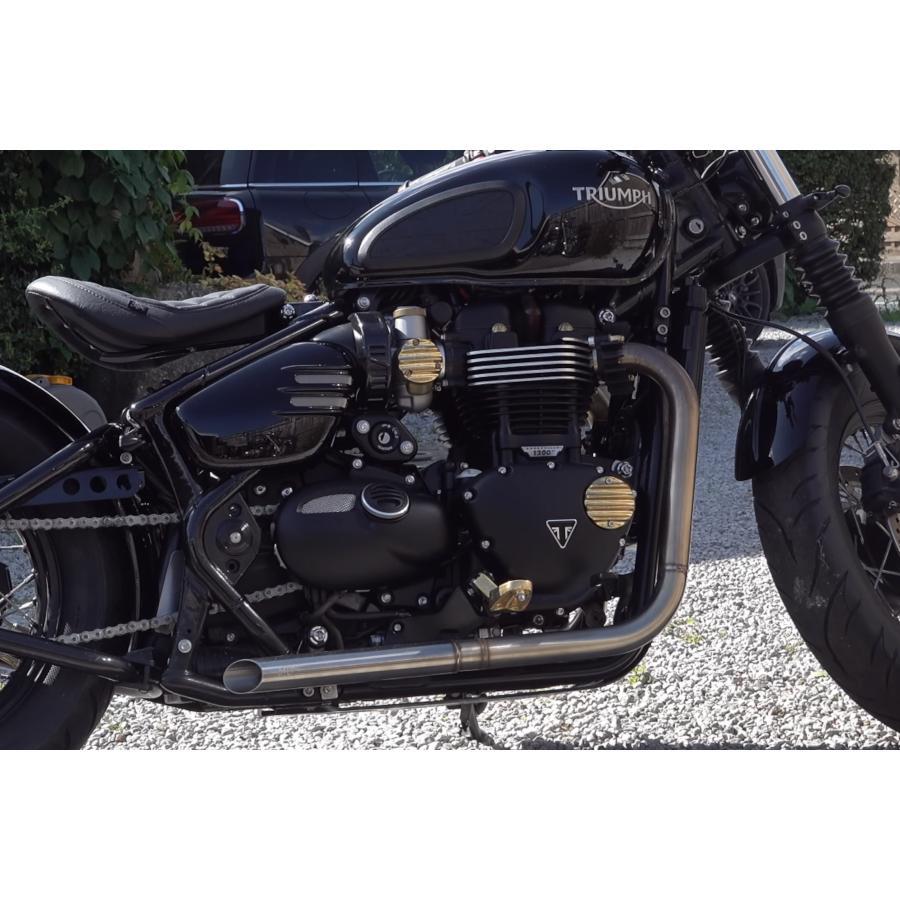 Motone(モートーン) ジェネレーターバッジ リブ ブラス T100/T120 (16-25) SpeedTwin900 (16-25) スクランブラー Scrambler900 (17-25) MMU095 |  | 01