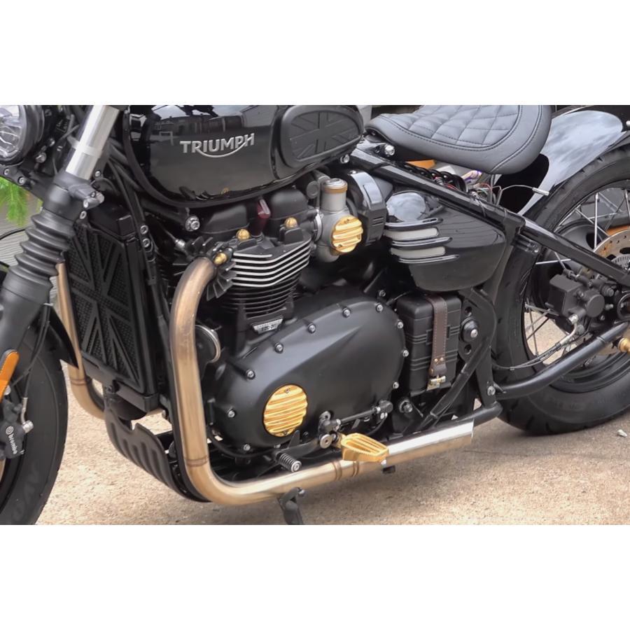 Motone(モートーン) クラッチバッジ リブ ブラス T100/T120 (16-25) SpeedTwin900 (16-25) スクランブラー Scrambler900 (17-25) MMU509 |  | 03