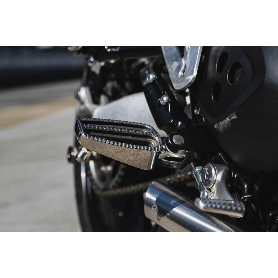 Motone(モートーン) フットレスト フロント/リア用 ポリッシュ T100/T120 (16-25) SpeedTwin900 (16-24) スクランブラー Scrambler900 (17-25) MMU522 |  | 02