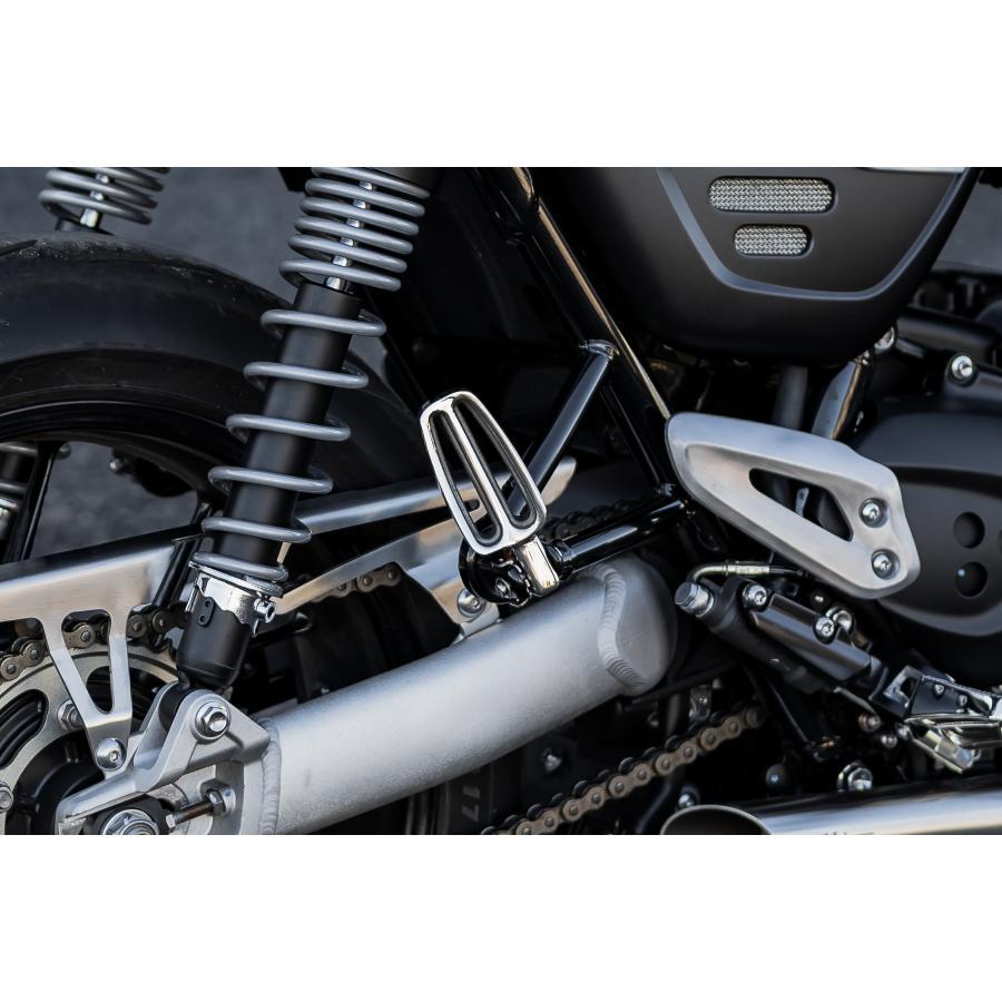 Motone(モートーン) フットレスト フロント/リア用 ポリッシュ T100/T120 (16-25) SpeedTwin900 (16-24) スクランブラー Scrambler900 (17-25) MMU522 |  | 03