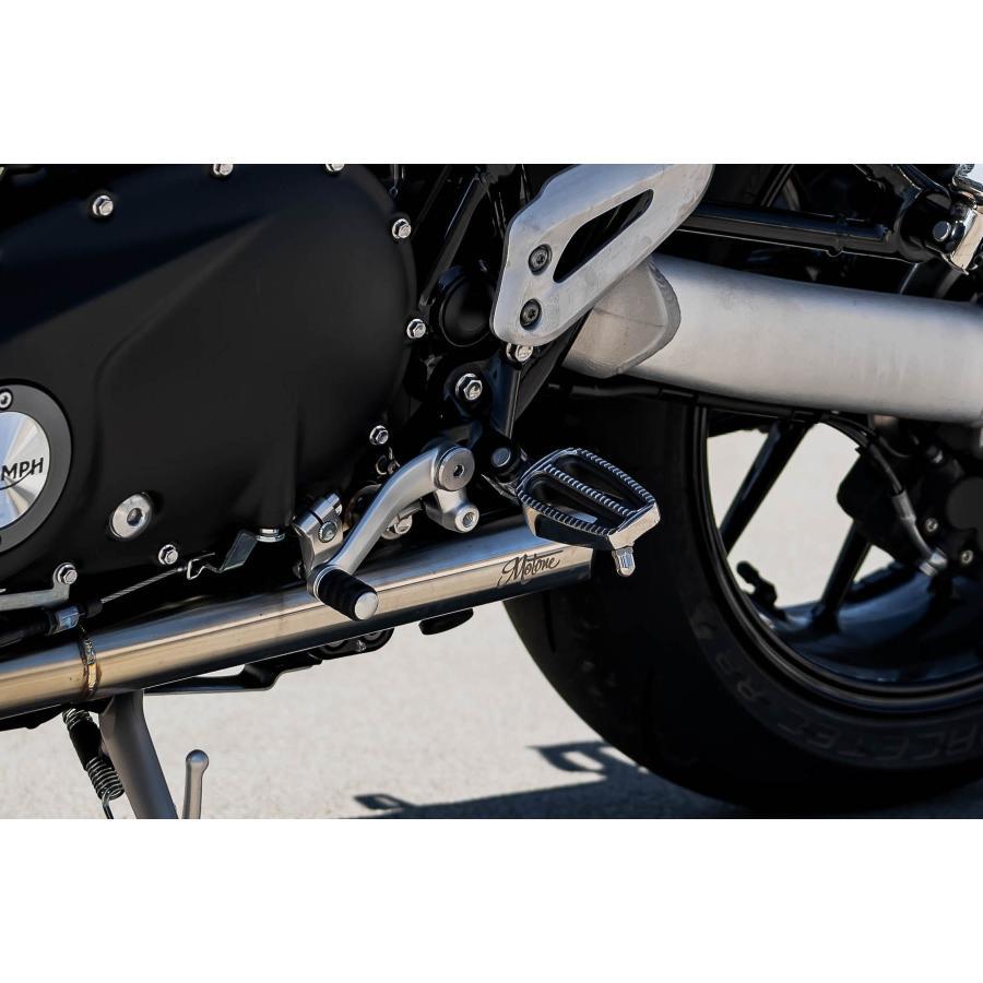 Motone(モートーン) フットレスト フロント用 ポリッシュ T100/T120 (16-25) SpeedTwin900 (16-24) スクランブラー Scrambler900 (17-25) MMU523 |  | 03
