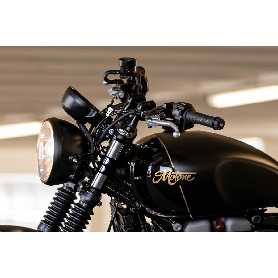 Motone(モートーン) バーエンド GEMINI ブラック T100/T120 (16-25) SpeedTwin900 (16-25) スクランブラー Scrambler900 (17-25) MMU535 |  | 06