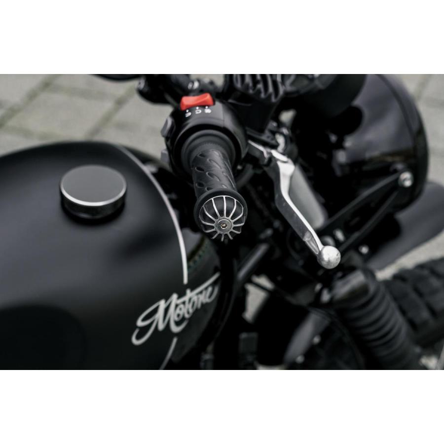 Motone(モートーン) バーエンド GEMINI ブラック/ポリッシュ T100/T120 (16-25) SpeedTwin900 (16-25) スクランブラー Scrambler900 (17-25) MMU536 |  | 03