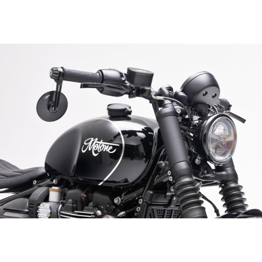 Motone(モートーン) バーエンド GEMINI ブラック/ポリッシュ T100/T120 (16-25) SpeedTwin900 (16-25) スクランブラー Scrambler900 (17-25) MMU536 |  | 05