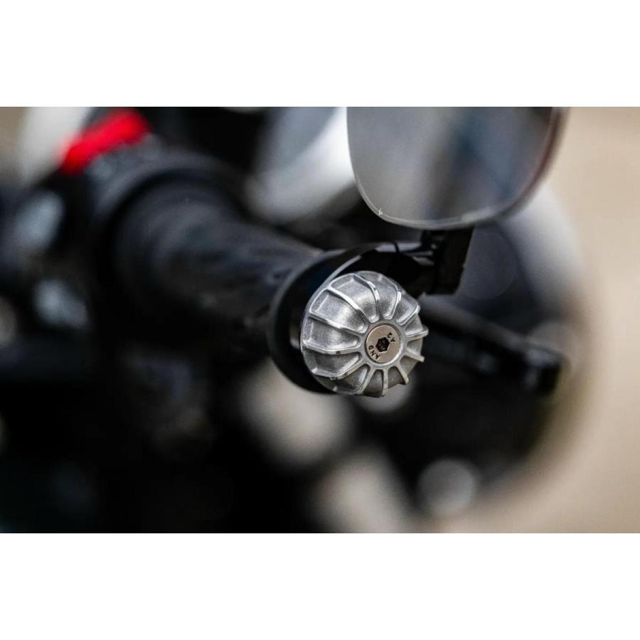 Motone(モートーン) バーエンド GEMINI ブラスト/ポリッシュ T100/T120 (16-25) SpeedTwin900 (16-25) スクランブラー Scrambler900 (17-25) MMU537 |  | 02