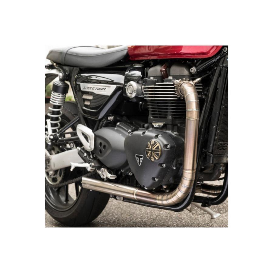 Motone(モートーン) ジェネレーターバッジ ユニオンジャック ブラス/ブラック T100/T120 (16-25) SpeedTwin900 (16-25) スクランブラー900 (17-25) MMU548 |  | 04