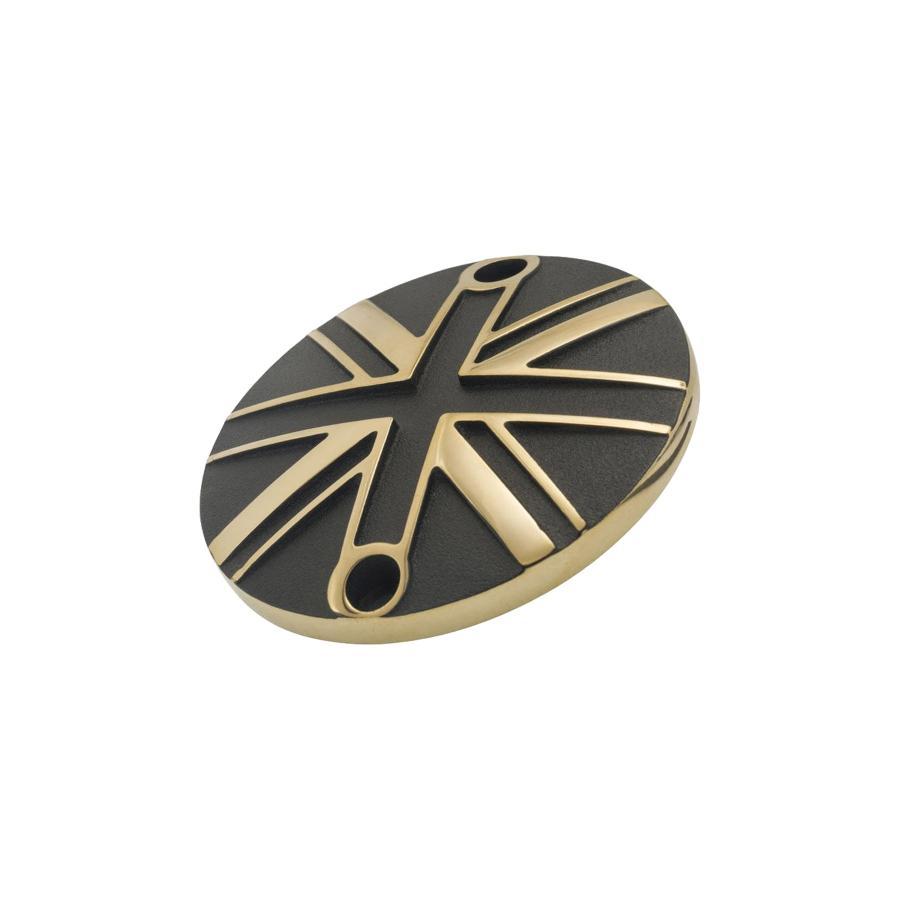 Motone(モートーン) ジェネレーターバッジ ユニオンジャック ブラス/ブラック T100/T120 (16-25) SpeedTwin900 (16-25) スクランブラー900 (17-25) MMU548 |  | 05