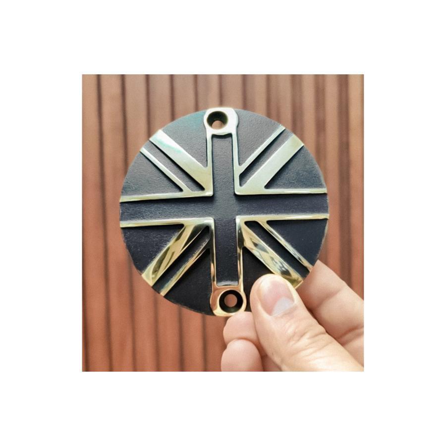 Motone(モートーン) ジェネレーターバッジ ユニオンジャック ブラス/ブラック T100/T120 (16-25) SpeedTwin900 (16-25) スクランブラー900 (17-25) MMU548 |  | 06