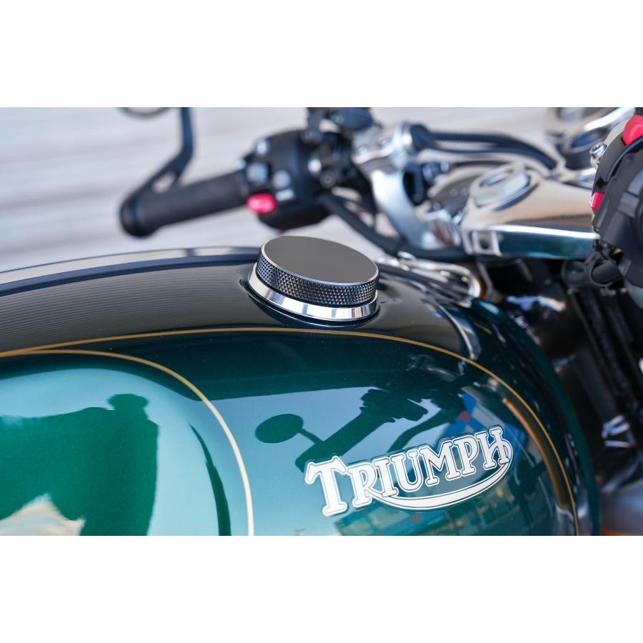 Motone(モートーン) タンクキャップリング シルバー アルミビレット スラクストン Thruxton (16-24) SpeedTwin1200 (19-24) スクランブラー1200 (19-25) MMU554 |  | 03