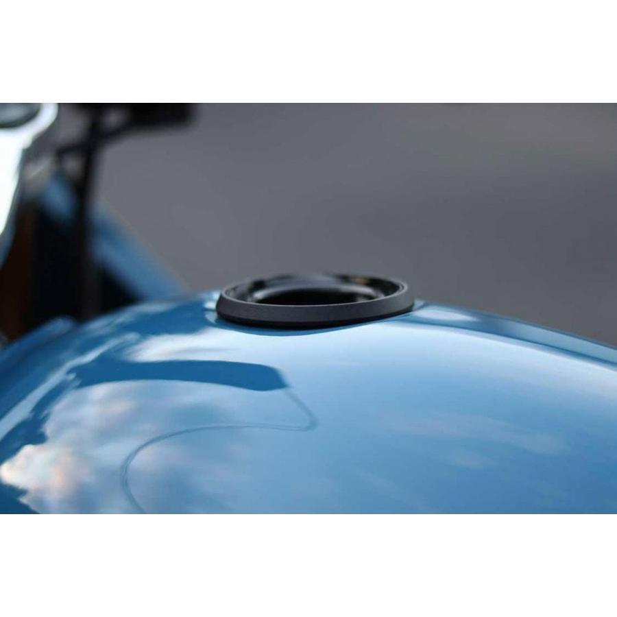 Motone(モートーン) タンクキャップリング ブラック アルミビレット スラクストン Thruxton (16-24) SpeedTwin1200 (19-24) スクランブラー1200 (19-25) MMU555 |  | 01