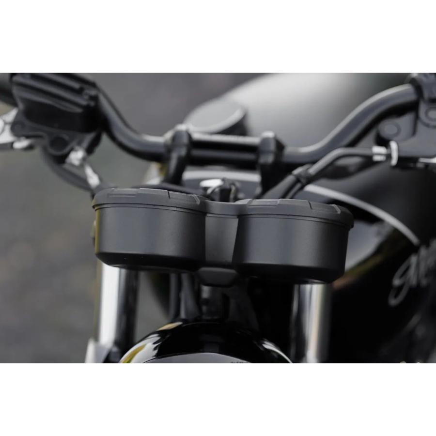 Motone(モートーン) メーターカバー PEERLESS ブラック T100/T120 (16-25) スラクストン Thruxton1200 (16-24) SpeedTwin1200 (19-24) MMU575 |  | 04