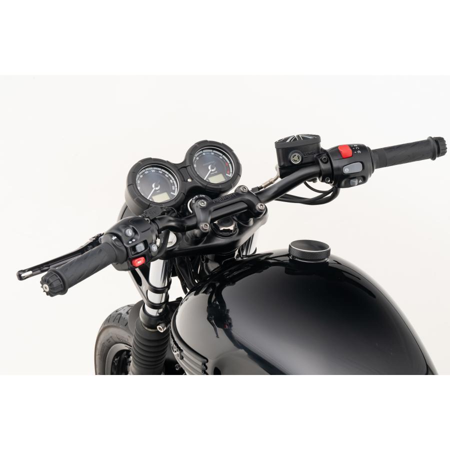 Motone(モートーン) メーターカバー PEERLESS ブラック T100/T120 (16-25) スラクストン Thruxton1200 (16-24) SpeedTwin1200 (19-24) MMU575 |  | 05