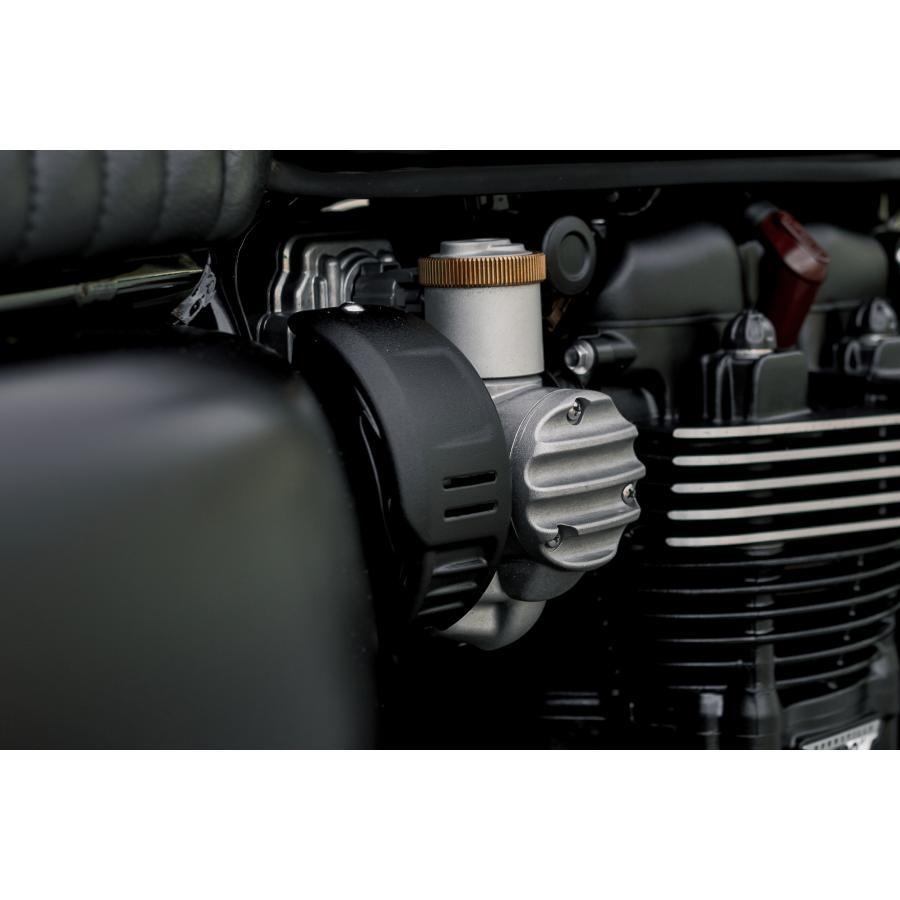 Motone(モートーン) インテークカバー ZEPHYR ブラック ボンネビル T120 (16-25) MMU578 |  | 03